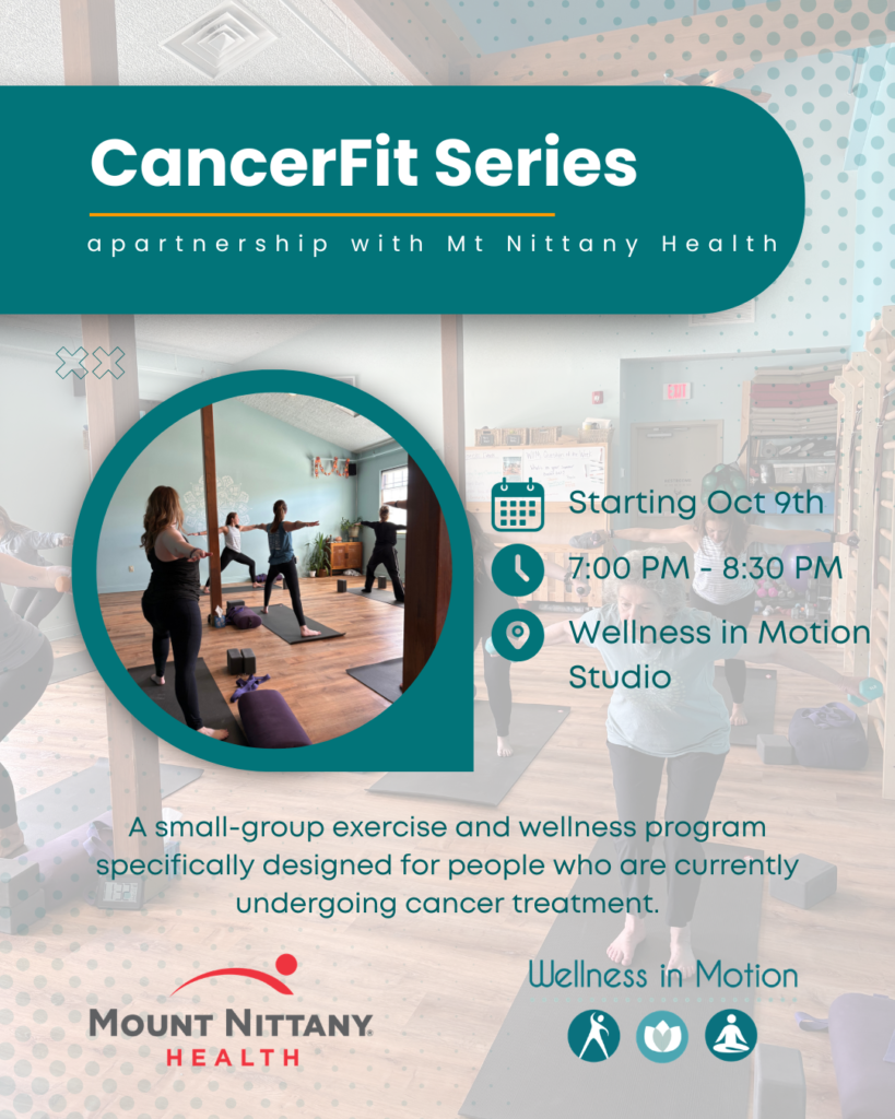 CancerFit with WIM, in partnership with Mount Nittany Health